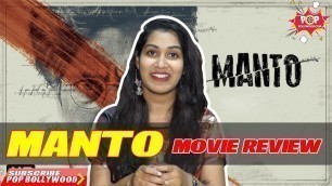 'MANTO | Movie Review | Nawazuddin Siddiqui | Nandita Das | Rasika Dugal'