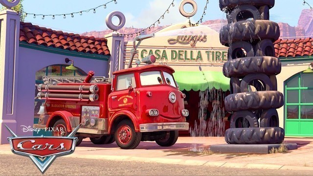 'Best of Red the Firetruck! | Pixar Cars'