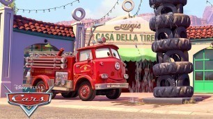 'Best of Red the Firetruck! | Pixar Cars'