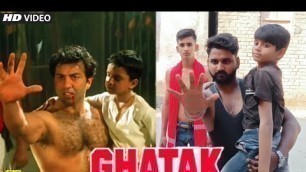 'Ghatak Movie (1996) Sunny Deol Best Dialogue | Danny Denzongpa | Ghatak Movie spoof | movie 2022'
