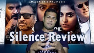 'Silence Tamil movie review | Nishabdham Tamil Movie Review | Amazon Prime | Madhavan | Anushka'