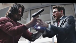 'Fight Scene / Captain America: Civil War (2016) HD 1080 Movie'