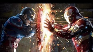 'Iron Man vs Captain America fight scene whatapps status || Captain America Civil war scene'
