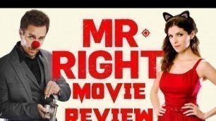 Mr.Right MOVIE REVIEW #mrright #samrockwell #annakendrick