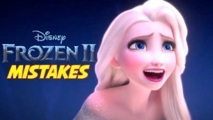 'Frozen II (2019) Movie | Movie Mistakes | 10 Mistakes in Frozen 2 You Missed | Disney Mistakes'