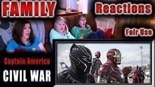 'Captain America | CIVIL WAR | AKIMA Reactions'