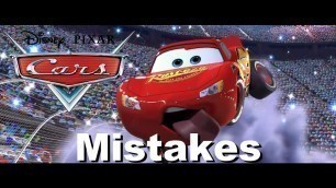 'DISNEY\'S CARS MOVIE MISTAKES You Didn\'t See | Cars Goofs'