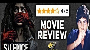 'Discuss about recent thriller movie ||SILENCE|| released in amazon prime video review in tamil...'