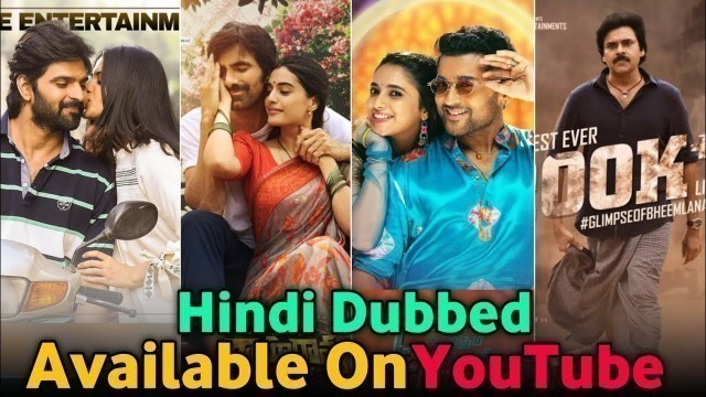 'Top 5 Big Blockbuster New South Hindi Dubbed Movie Available On YouTube | 2022 New South Movie'