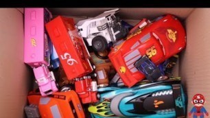'Box Full of Toys from Cars Movie for Kids'