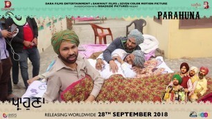 'Parahuna - Making Of Trailer | Kulwinder Billa, Wamiqa Gabbi | Punjabi Comedy Movie | Rel 28th Sept.'