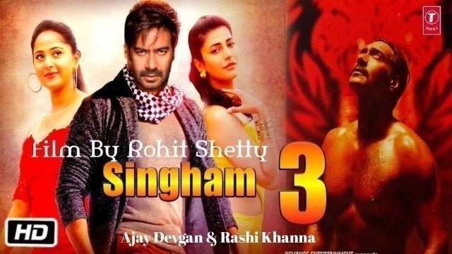 'Singham 3 Movie Official Trailer Out । Singham 3 Movie Ajay Devgan । rashi Khanna । Rohit Shetty 202'