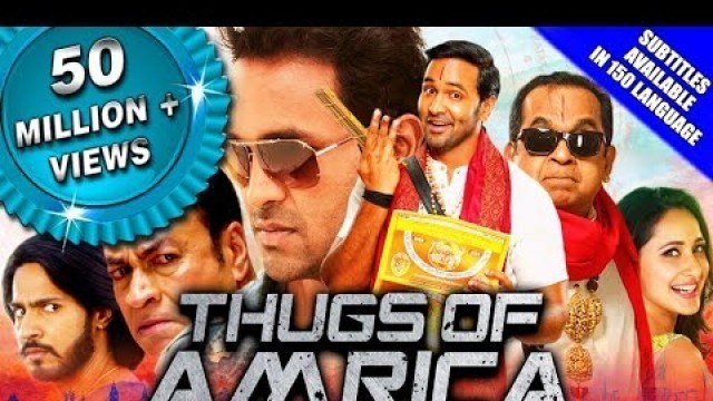'Thugs Of Amrica (Achari America Yatra) 2019 New Released Hindi Dubbed Movie | Vishnu Manchu'