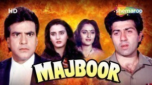 'Majboor (1990) - Hindi Full Movie - Jeetendra - Sunny Deol - Jaya Prada - Bollywood Superhit Movies'